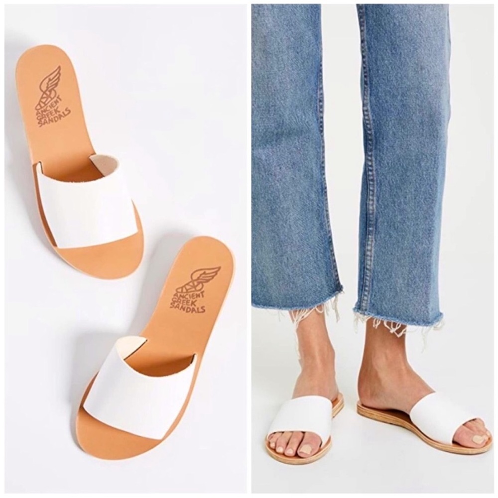 Ancient Greek Sandals | Taygete Slide Sandals